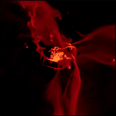 Newly discovered gas clouds